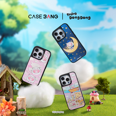 CASEBANGx咚咚羊联名妙想咚咚系列出镜壳一体式磁吸手机壳适用iPhone17e/16/15/14/13/Plus/Pro/ProMax/16e