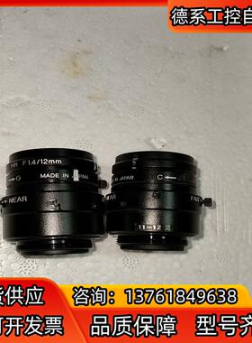 基恩士镜头HR F1412mm镜片通透成色如图有点擦