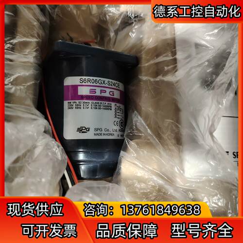 SPG 马达S6R06GX-S24CE
