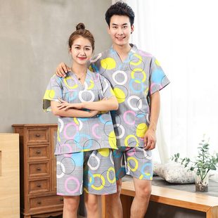 汗蒸服女款 男款 纯棉浴衣桑拿大码 汉蒸服按摩服足浴服情侣加厚套装