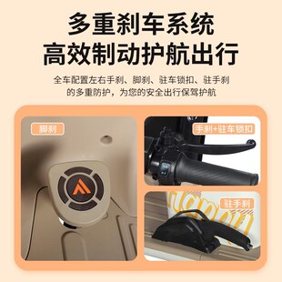 精选带棚电动三轮车家用新款老年人老人代步车客货两用接送孩子电