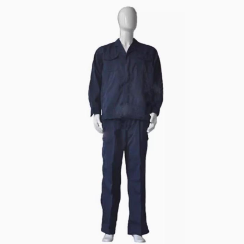 美康 MKP-22 藏青色防酸碱防静电服微生物工程精密仪器工作环境