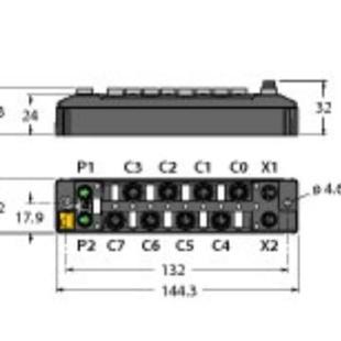8DOP 16DIN 16DXP 16DOP 8DIP EN1 图尔克TBEN