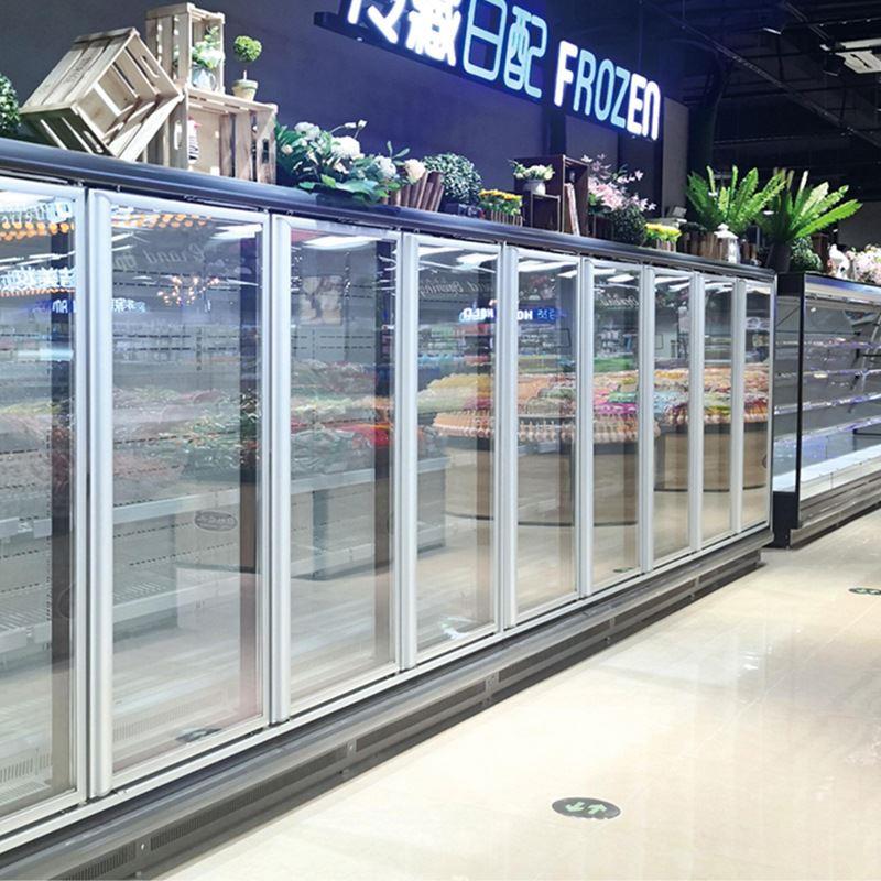 商超水果保鲜风幕柜冷藏展示柜便利店啤酒饮料柜敞开式陈列柜商用