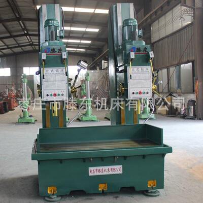 供应立式钻床Z5150F双工位一体工作台加高立柱大行程的立钻