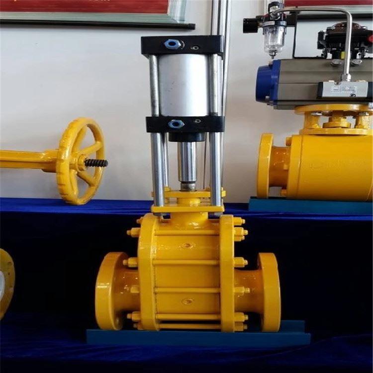 厂家直销气动陶瓷双闸板阀 Z644TC-10P 气锁出料阀 仓泵输灰阀