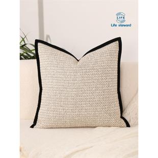 pillowcase cover 高级感设计靠枕靠垫cushion 轻奢抱枕套沙发软装