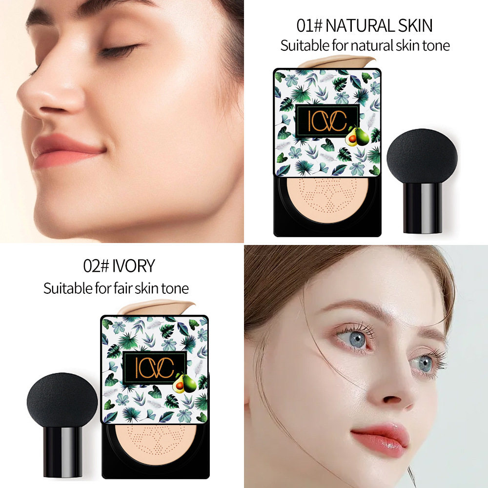 ICVC1118气垫BB霜带蘑菇气垫全英