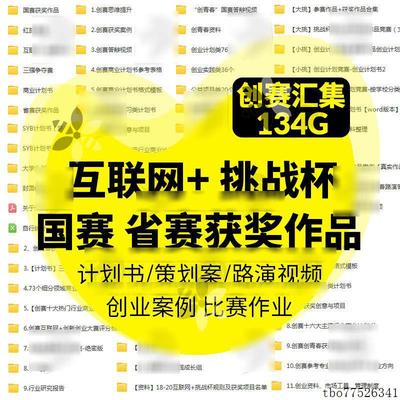 大学生挑战杯创新创业大赛项目计划书商业策划国赛获奖互联网+ppt