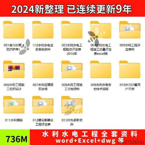 全套水利水电工程资料施评定填写范例表竣工检验批工质量验收表格