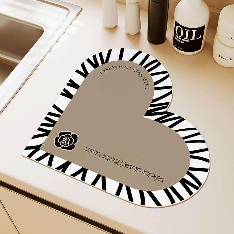 垫泥控吸水厨房垫垫垫洗碗池台面隔热洗手硅藻水餐杯卫生间沥水,居家布艺,厨房地垫,淘宝优惠券,粉丝福利购,淘宝优惠卷