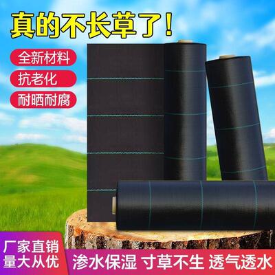 除草防草布果园专用寸草不生农用加厚遮草盖草抗老化透气保湿果树