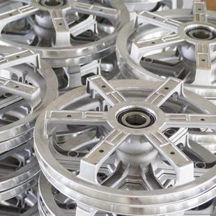 土禾负压风机配件铝合金扇叶叶轮叶座轴承轴套排风机排气扇风叶