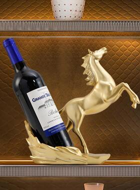 红酒架摆件酒柜装饰品现代家居轻奢高档北欧风格新房乔迁新居礼品