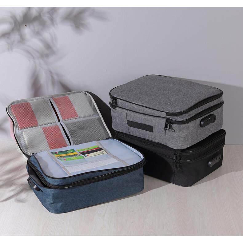 密码锁多功能文件袋拉炼男女文件包休闲便携会议公文包ipad包1235