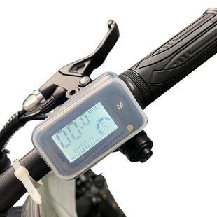 防刮花显示仪表保护套代驾折叠锂电助力山地自行车防尘防水硅胶套