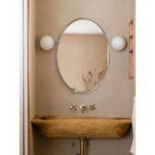 北欧风浴室梳妆镜女生卧室化妆镜ins风客厅装 饰镜中式 镜子壁挂镜