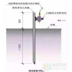 镀锌钢管接地极 热镀锌接地棒 电力路灯接地 带接地耳片螺栓定制