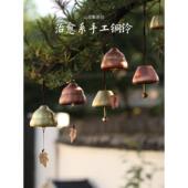 山白集铜钟纯铜开门驼钟铜钟手摇葫芦招财和镇宅摆件风水大铜钟