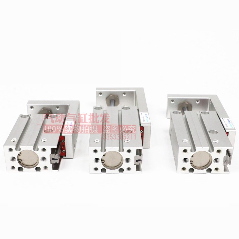 亚德客精密滑台气缸MXH MXU HLH6X5 10 15 20 25 30 40 50 60S AS