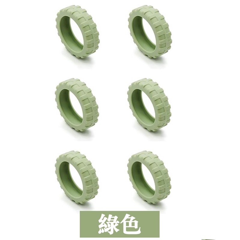 行李箱轮子保护套拉杆箱旅行箱静音万向轮硅胶套皮箱包配件橡胶套