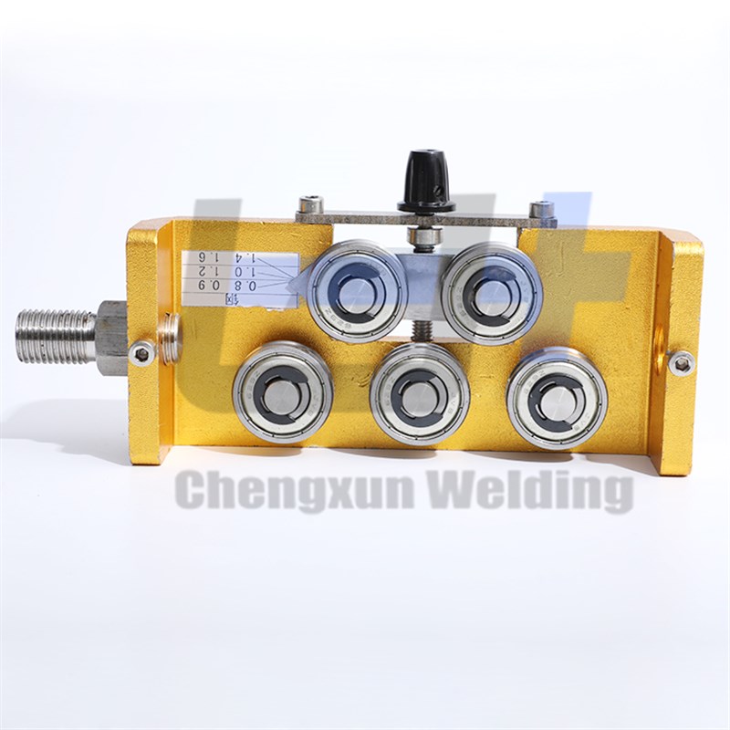 机器人焊丝桶帽焊丝矫正器3轮调直器焊丝调直器 五轮焊丝校直器