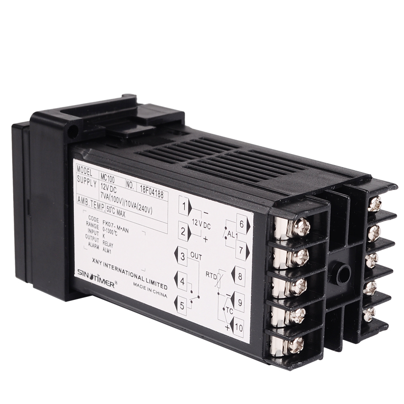 智能数显PID温控仪表温度调节控制器开关直流12V 24VDC电子控温器