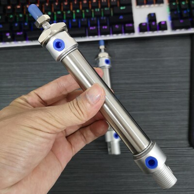 MIJ不锈钢迷你气缸MI16/20X25/50/75/100/125/150/175/200-SU-CA