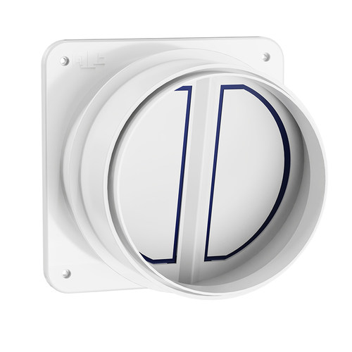 止逆阀抽油烟机止回阀烟道厨房专用止逆阀排烟管防烟宝止烟阀