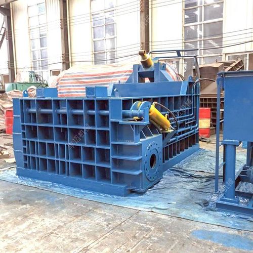 废铁漆桶卧式打包机易拉罐铝合金自动压块机铁丝钢筋冷态压缩机