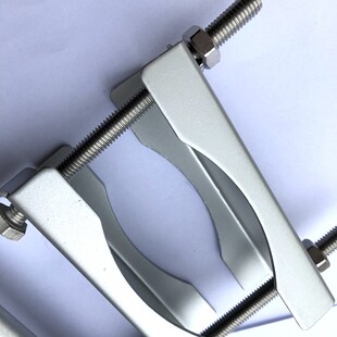 板状天线安c装抱杆支架RFID夹具夹码抱杆直径80mm扇区夹具达克罗