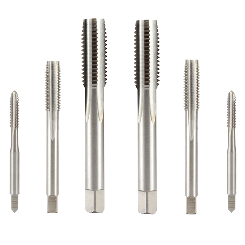 直槽细牙机用丝锥h丝攻高速钢攻牙螺纹M3M4M5M6M8M10*0.5*1.25*1.