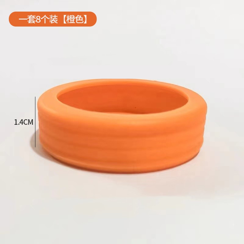 行李箱轮子橡胶套静音轮套旅行箱拉杆箱保护套替换万向轮矽胶小号