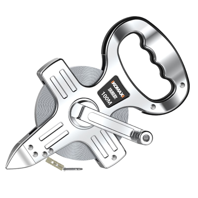 大卷尺50米30m钢尺皮尺100米钢卷尺软尺长米尺建筑工程测量手提尺