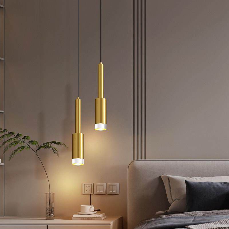 卧室吊灯床头灯电视背景墙吊线灯现代简约高级感网红轻奢鱼线灯具,家装灯饰光源,床头/玄关/吧台/过道吊灯,淘宝优惠券,粉丝福利购,淘宝优惠卷