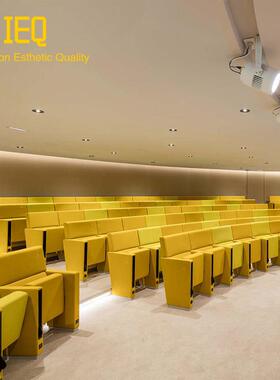 IEQ豪华场地礼堂椅排椅带写字板剧院椅报告厅座椅会议室联排椅子