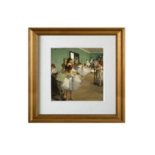 德加芭蕾课古典壁龛艺术装饰画入口卧室客厅壁画书房钢琴室挂画