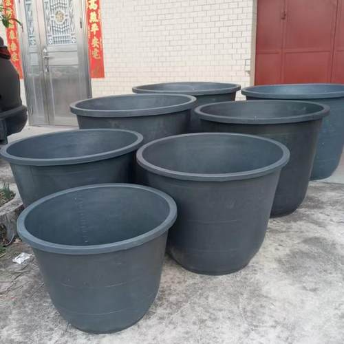 老式1200斤塑料大口储存水桶化工种植桶花盆工地用腌制桶加厚耐摔