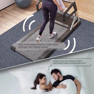 家用跑步机隔音地垫楼层加厚减震地毯吸音静音大面积健身专用垫子