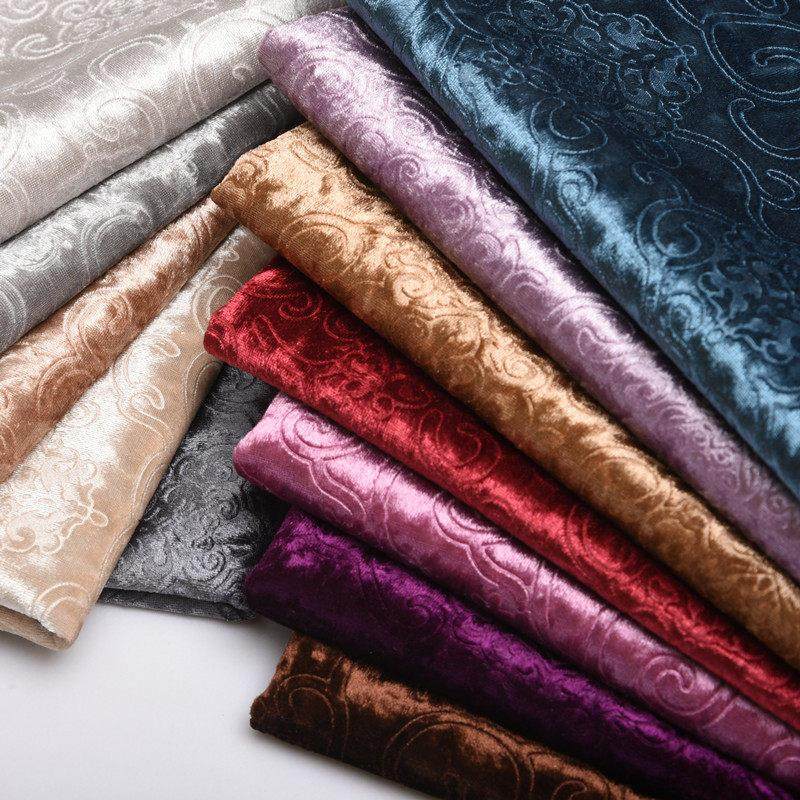 沙发布料欧式压花中国风软包背景座套抱枕桌布面料金丝绒布料,居家布艺,海绵垫/布料/面料/手工diy,淘宝优惠券,粉丝福利购,淘宝优惠卷