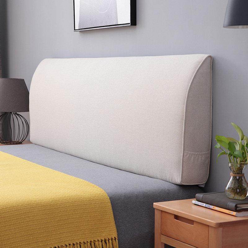 定制加厚床头靠垫软包床靠背榻榻米床上大靠背靠枕贴墙自粘可拆洗,居家布艺,床头靠垫,淘宝优惠券,粉丝福利购,淘宝优惠卷