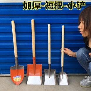 尖铲烧烤炉子宠物铲种菜铁锹加厚便便铲子小方碳铲子小铁铲家用小