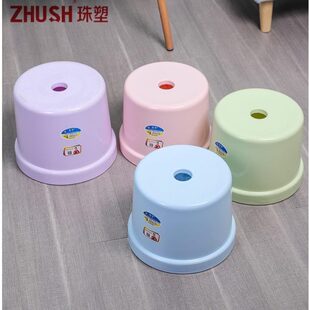 简约 换鞋 塑料客厅子 矮凳小板凳家用小凳子儿童防滑 浴室时尚
