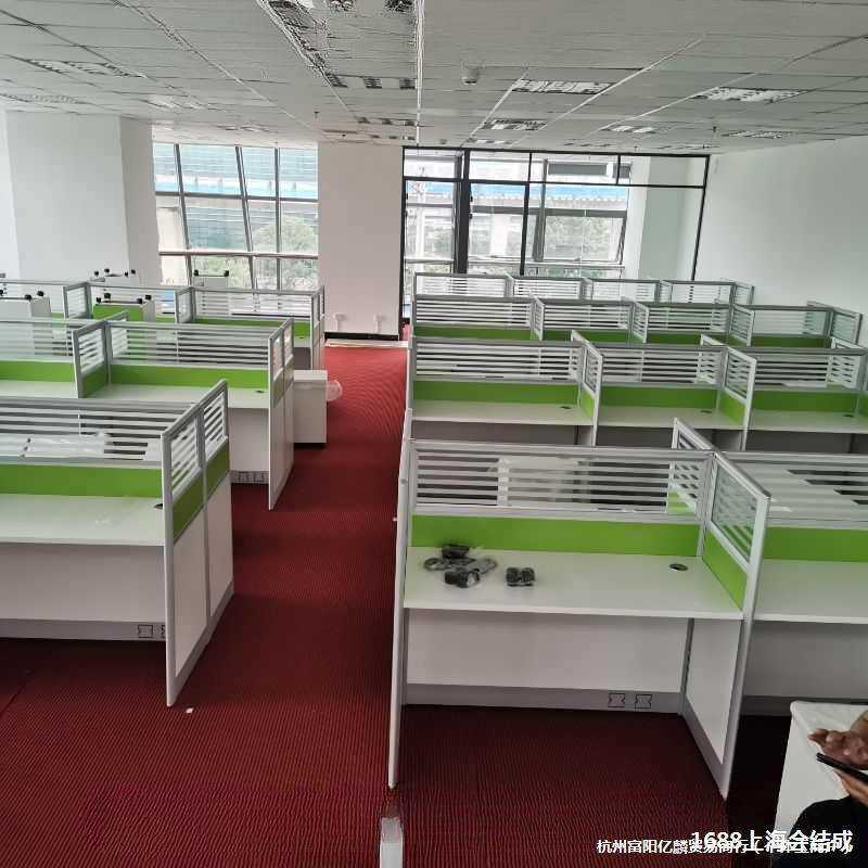 格子间中介屏风职员财务文员办公桌电销小卡位工位桌椅话务员卡座
