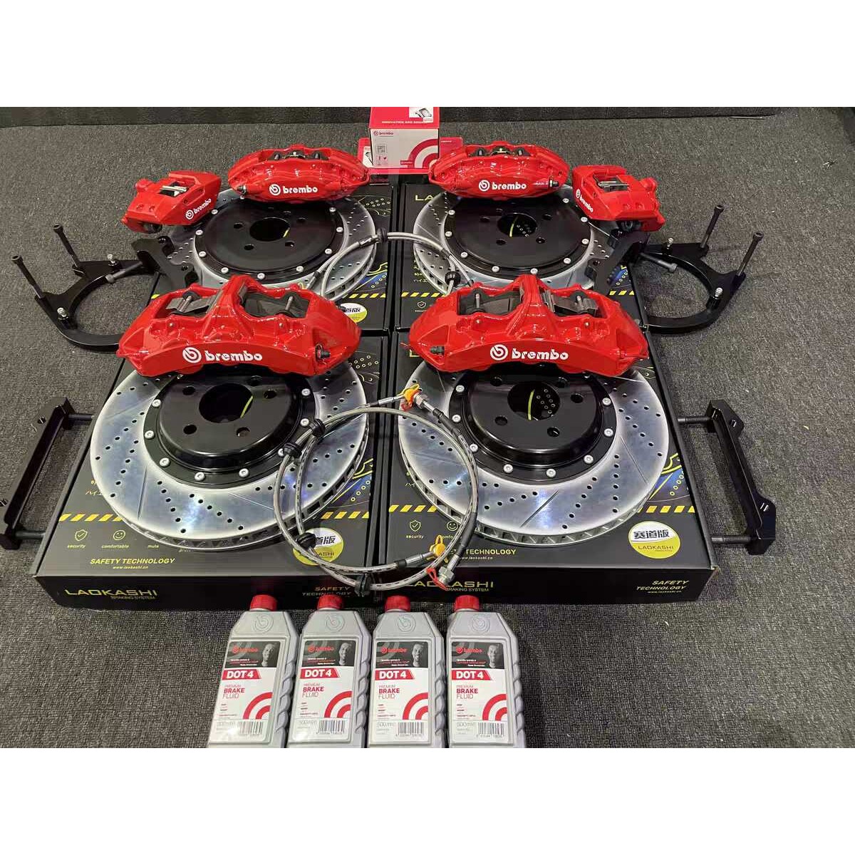 布雷博brembo刹车卡钳改装GT6鲍鱼f50 ap9040 MP 18z amg套装
