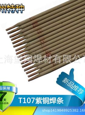 T107紫铜电焊条T227/T237/T307铜焊条2.5/3.2/4.0