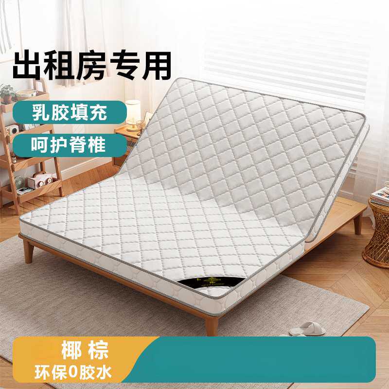 天然椰棕硬床垫租房用人叠床垫硬垫子家用卧室薄榻榻米垫