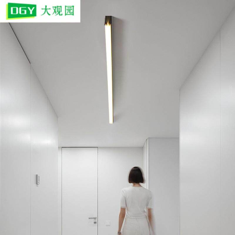 客厅灯现代简约吸顶灯家用北欧客厅主灯线性极简led灯餐厅灯具X1