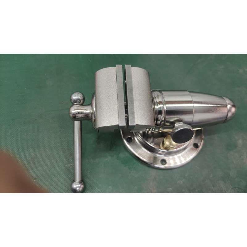 合适都摆设二寸手工等等桌面把玩台虎钳子默认项塑料工具箱翻盖式