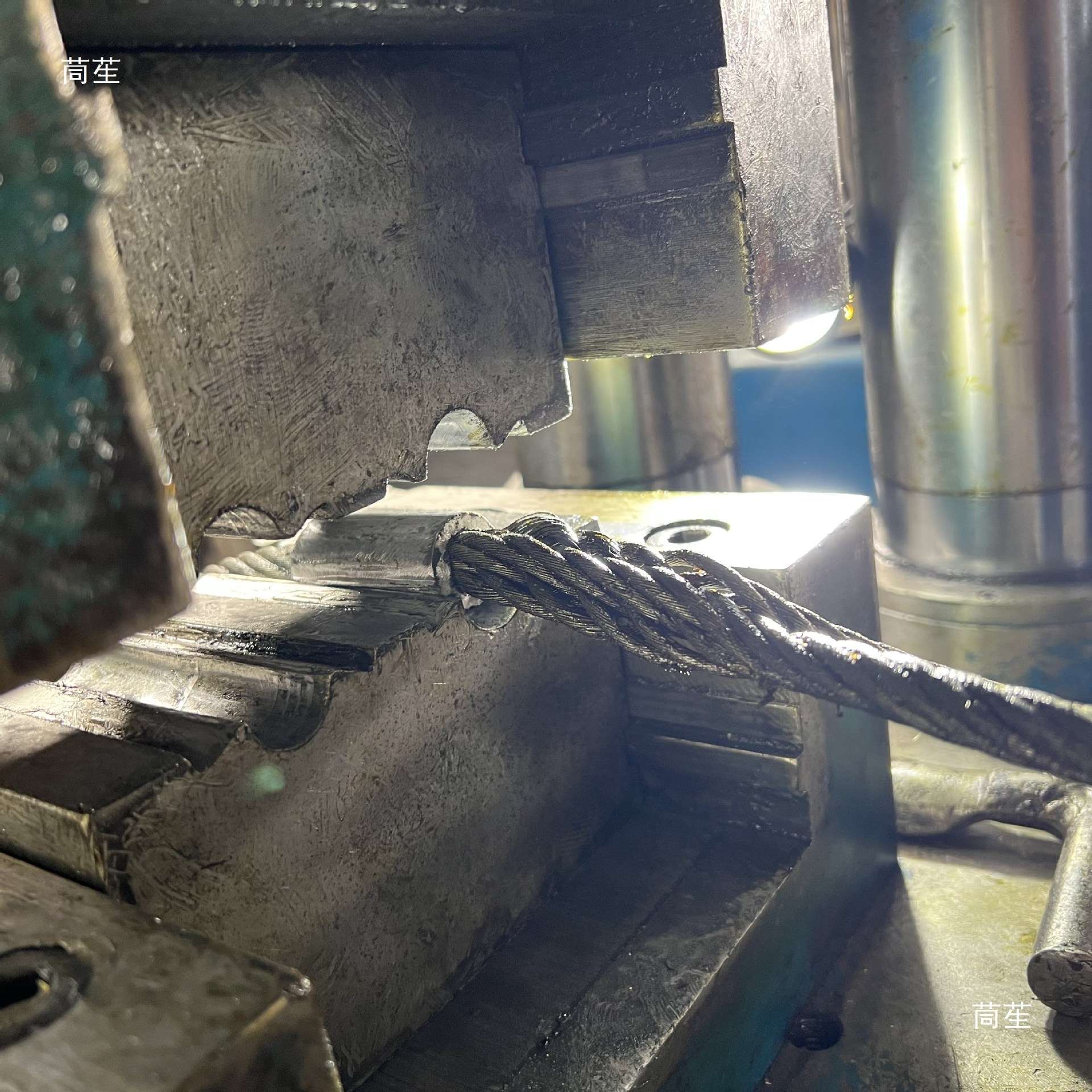 手工插编织钢丝绳压扣压制钢丝绳套起重吊具吊车吊装油丝绳子